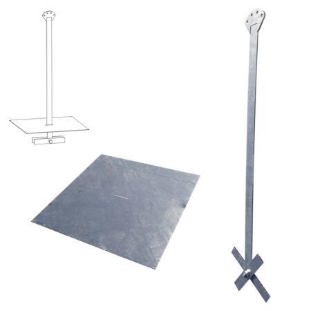 burial plate 450xl tower with wind ring gc 1x1m televes | +254720548999