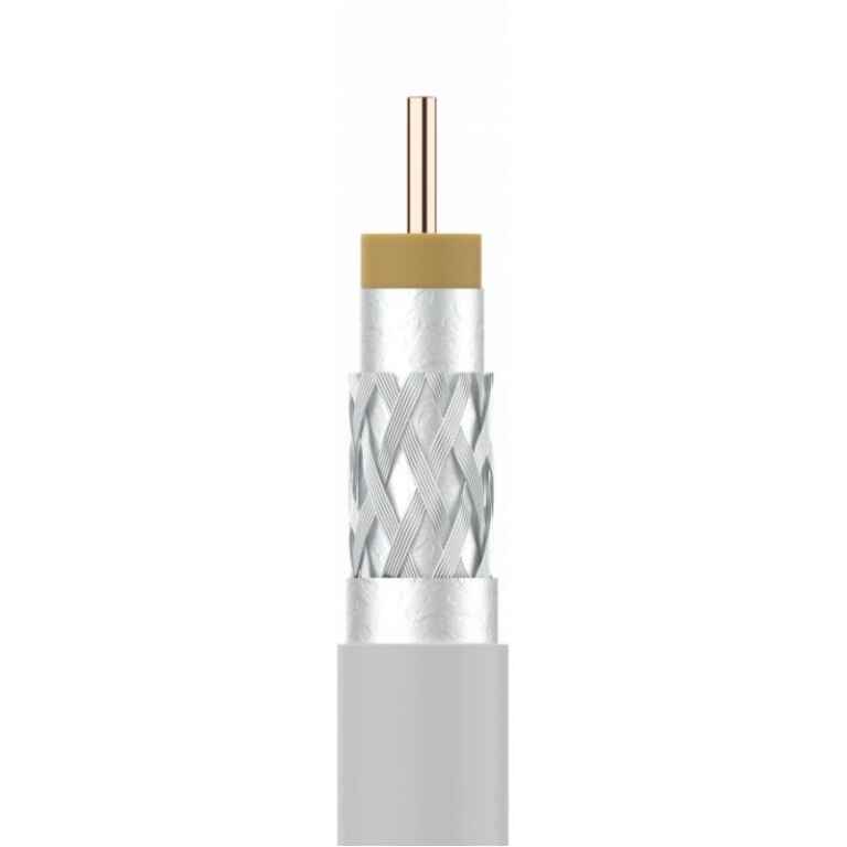Coaxial cable SK100plus PVC 18VAtC Eca Class A+ 250m White...