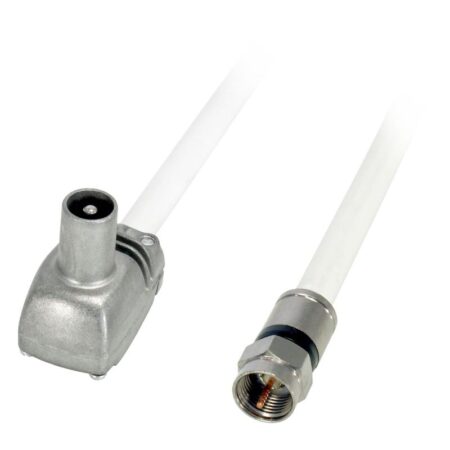 coaxial extension f male proeasyf iec male white 3m televes | +254720548999