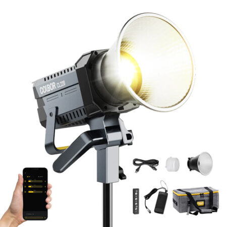 COLBOR CL220 220W Bi-Color COB LED Video Light - Kenya