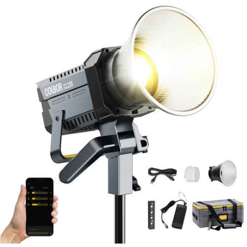 COLBOR CL220 220W Bi-Color COB LED Video Light - Kenya