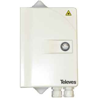 Compact secondary fiber optic register 16 fibers Televes