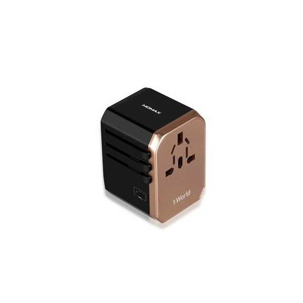 MOMAX universal 1-World Travel Adapter (TYPE-C, 4 USB-A) - UA5L - Kenya - Image 3