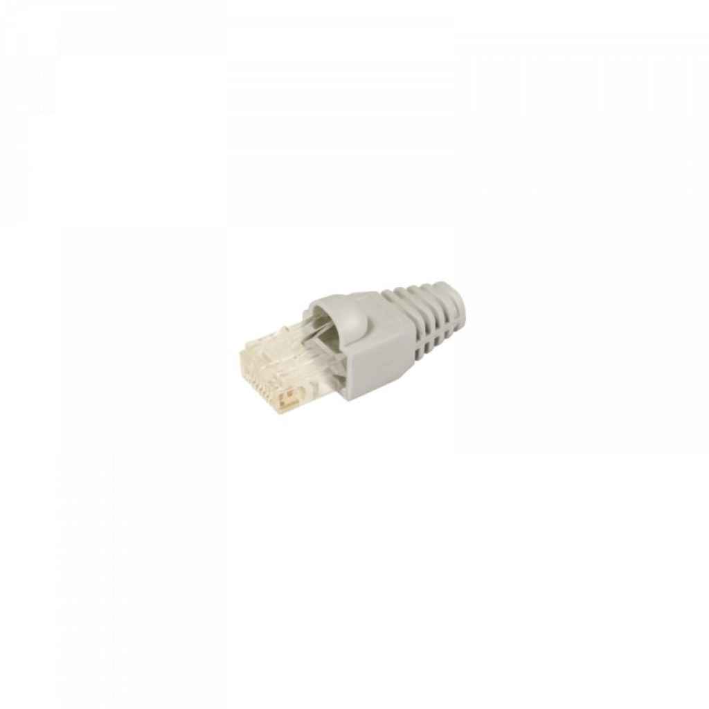 Data Connector RJ45 UTP Cat 6 Male With Grey Shield Televes ...