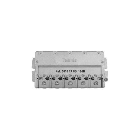 Derivador 5-2400 MHz connector EasyF 8 outputs 16dB type TA...