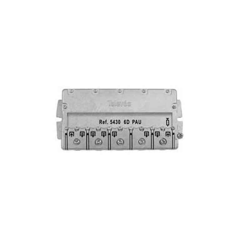 Distributor 6 outputs 14/14dB + PAU easyF Inside Televesa