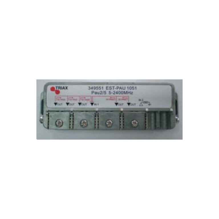 Distributor PAU series EST (Clema easy) 2 inputs/5 outputs...
