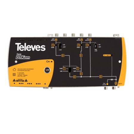 dtkom broadband multiband amplifier 3 inputs fm biii uhf lte700 televes | +254720548999