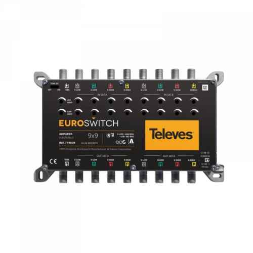 euroswitch amplifier 9 inputs 2731 db televes | +254720548999