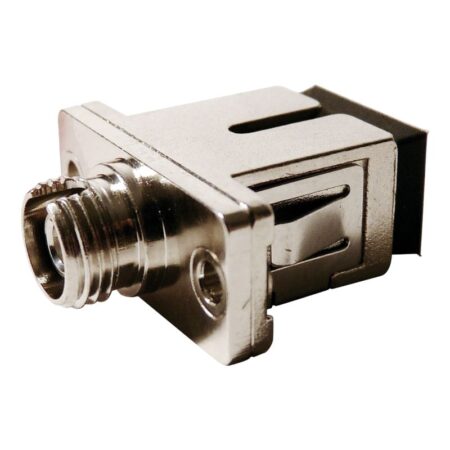 fiber optic adapter for fc sc connector change of 2 preconnected cables box 5 units televes | +254720548999