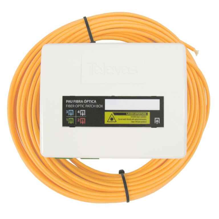 Fiber optic PAU 4 Outputs SC/APC 4 Fiber 70m Televes