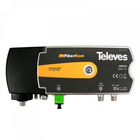 fiberkom optical mini receiver equipped with olc technology 1200 1600nm local powering televes | +254720548999