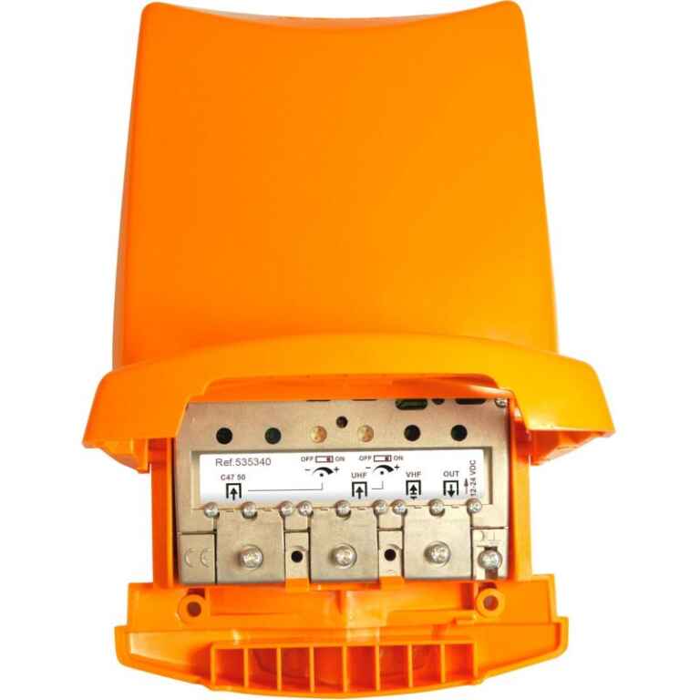 High gain mast amplifier (one UHF channel) 3 UHF (channel)...