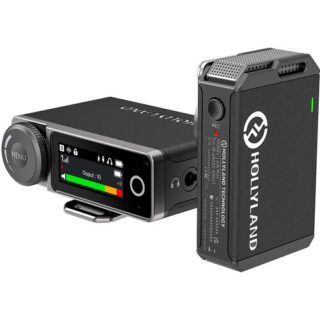 Hollyland LARK MAX Solo Wireless Microphone System (2.4 GHz, Black) - Kenya