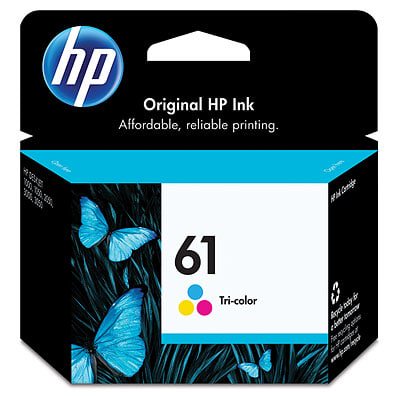 HP Deskjet 2542 Printer Ink Cartridge - HP 61 Tri-colour Original Ink Cartridge (CH562WN) - Kenya