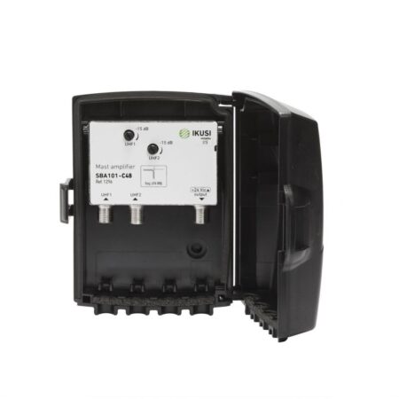 ikusi sba 101 c48 amplifier 2 uhf inputs channels 21 48 36 db | +254720548999