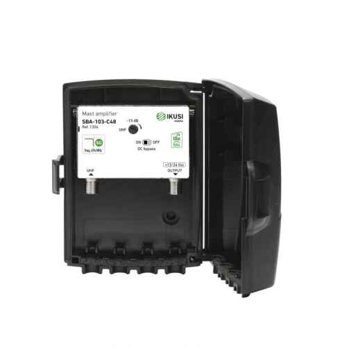 Ikusi SBA-103-C48 Shielded mast amplifier. Frequency range...