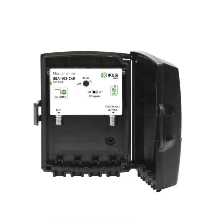 Ikusi SBA-103-C48 Shielded mast amplifier. Frequency range...