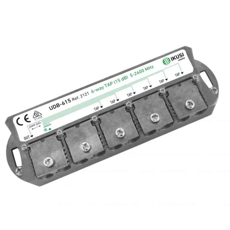 Ikusi UDB-615 Tap 6 outputs 15 dB FAST