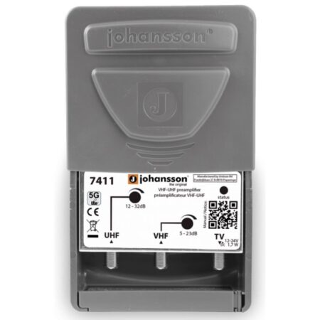 johansson 7411 preamplifier 5g vhf uhf 12 32 db | +254720548999