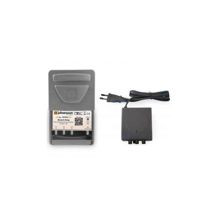 Johansson 7473L2 3-input SMART amplifier kit + LTE2 Power...
