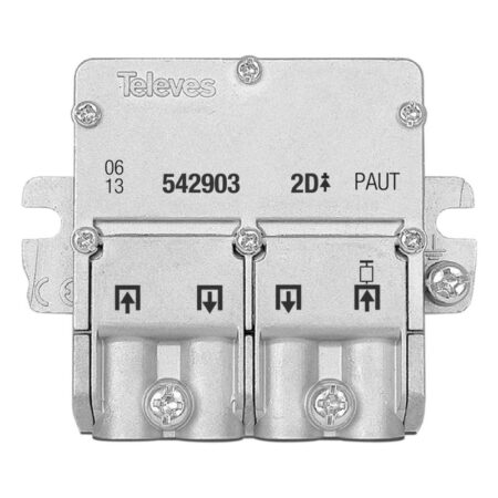 mini distributor with pau 5 2400mhz connector easyf 2 outputs 4543db televes | +254720548999