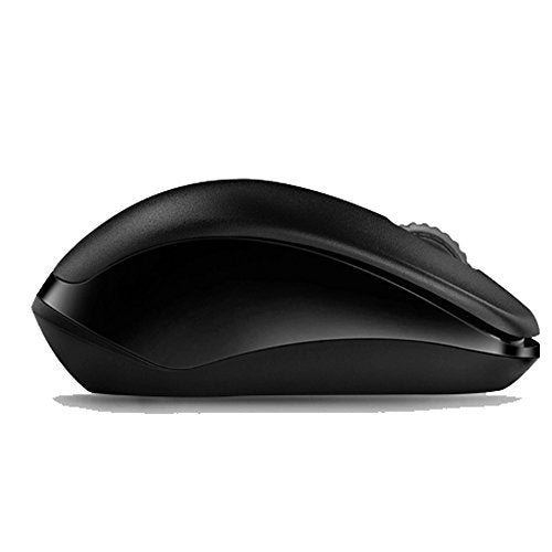 Rapoo Wireless Optical Mouse, Black - 1620 - Kenya