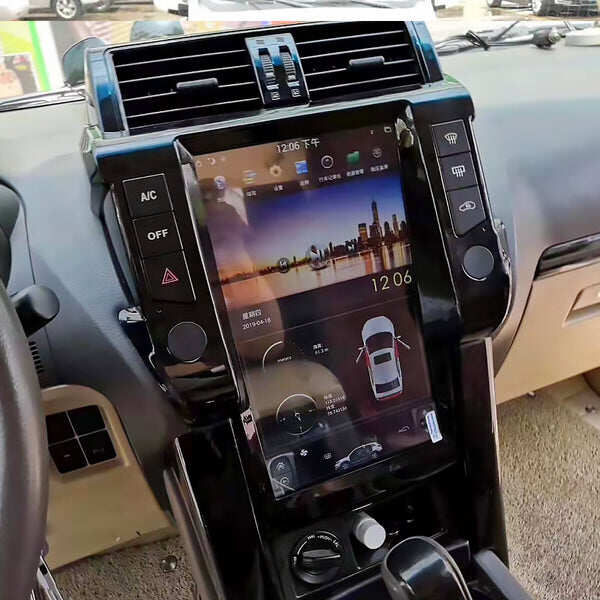 NaviHua 13.6" Dashboard Screen Tesla Car DVD Player - Android 9 core PX6, GPS Navigation, For Toyota Prado/Lexus - Kenya - Image 3