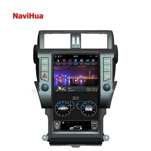 NaviHua 13.6" Dashboard Screen Tesla Car DVD Player - Android 9 core PX6, GPS Navigation, For Toyota Prado/Lexus - Kenya - Image 2