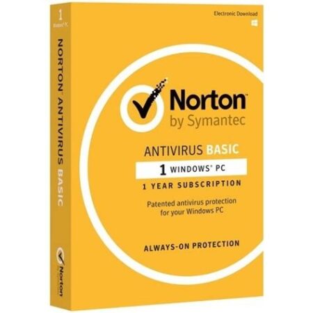 Norton Antivirus Basic 1 User (1 Year Subsicription) - Kenya