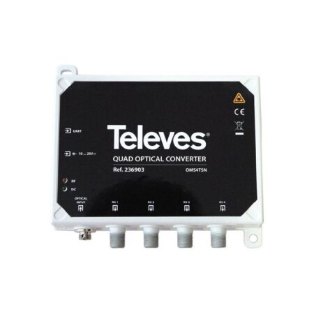 optical converter quad televes 236903 | +254720548999