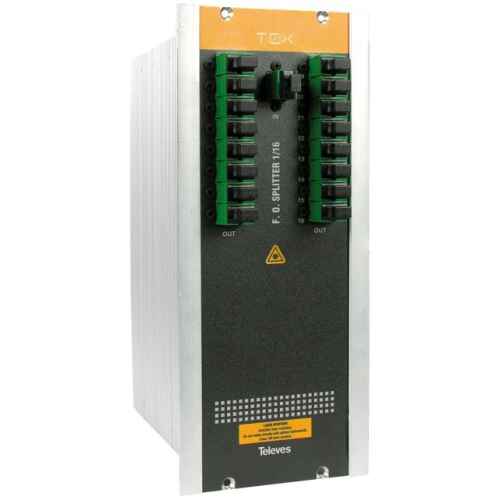 Optical splitter T.0X SC/APC 16 outputs 1260-1650nm 14dB...
