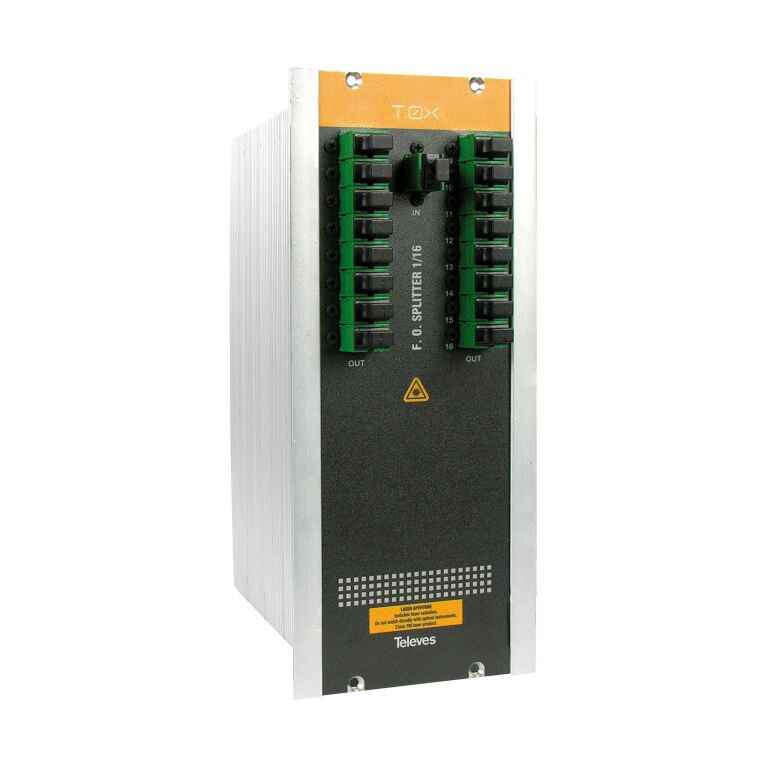 Optical splitter T.0X SC/APC 16 outputs 1260-1650nm 14dB...