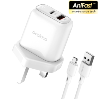 oraimoPowerCube3Pro18WFastChargingChargerKit i1 600x | +254720548999