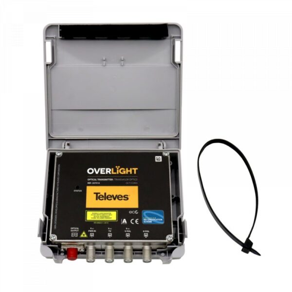 Overlight optical transmitter CWDM Outoor use, DAB/UHF/SAT,...