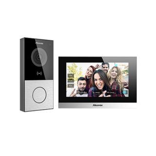 Akuvox IP Video Intercom Kit ,Wi-Fi video door phone ,a touchscreen monitor