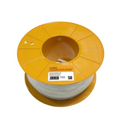 plastic coil 250m coaxial cable sk125plus pvc 18vatc eca class a white televes | +254720548999