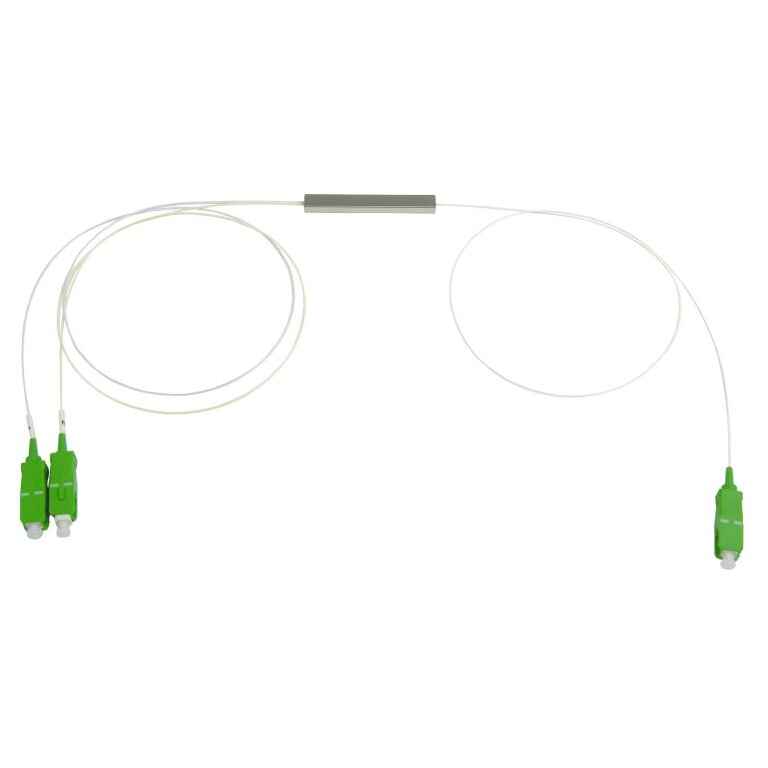 PLC SC/APC optical splitter 2 outputs 1260-1650nm 4dB Televes