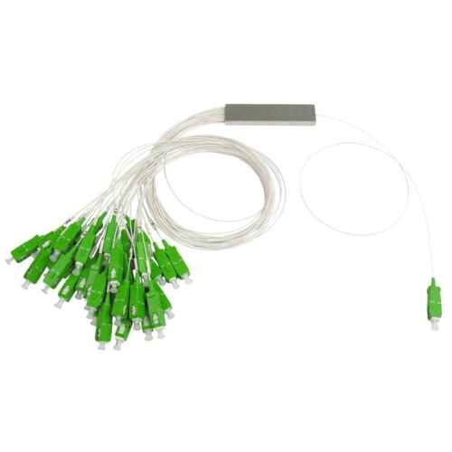PLC SC/APC optical splitter 32 outputs 1260-1650nm 17dB Televes