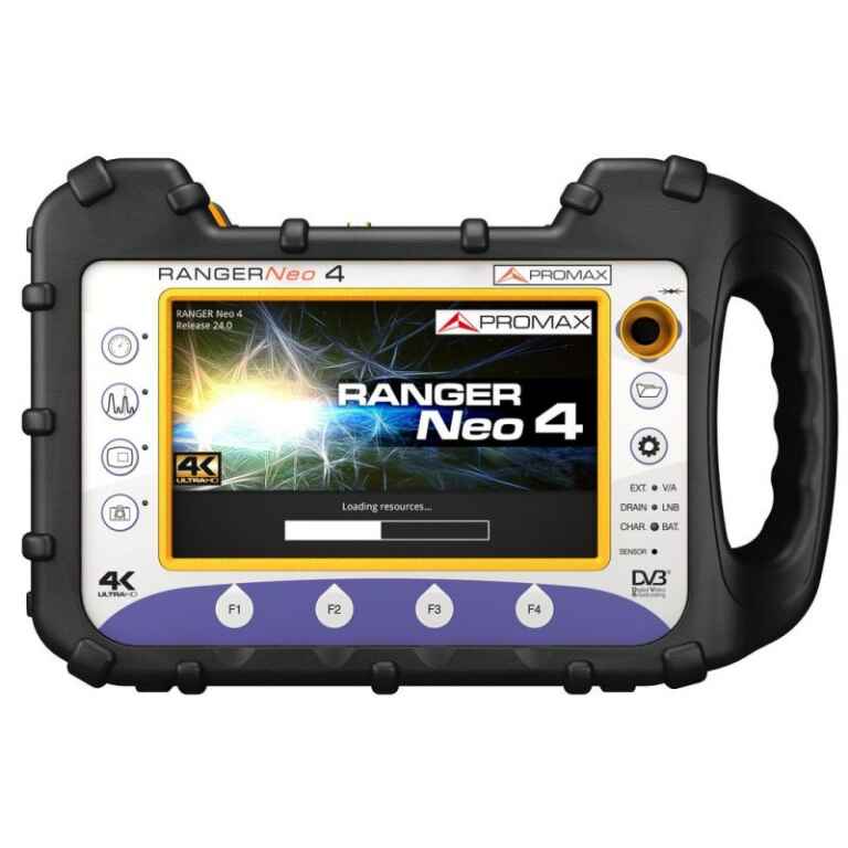 Promax RANGER Neo 4 High-end TV & Satellite field meter with...