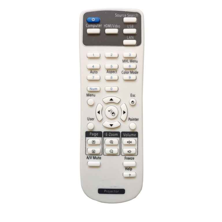 Replacement Remote Control for Projector EPSON 1599176 Controller CB-S04