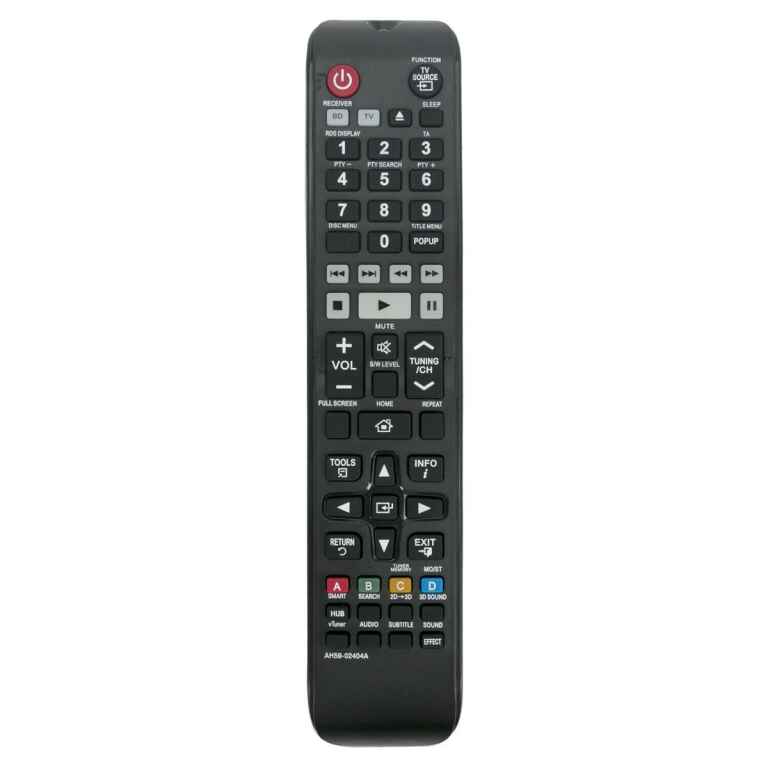 Replacement Remote Control For Samsung Home Theatre System AH59-02404A