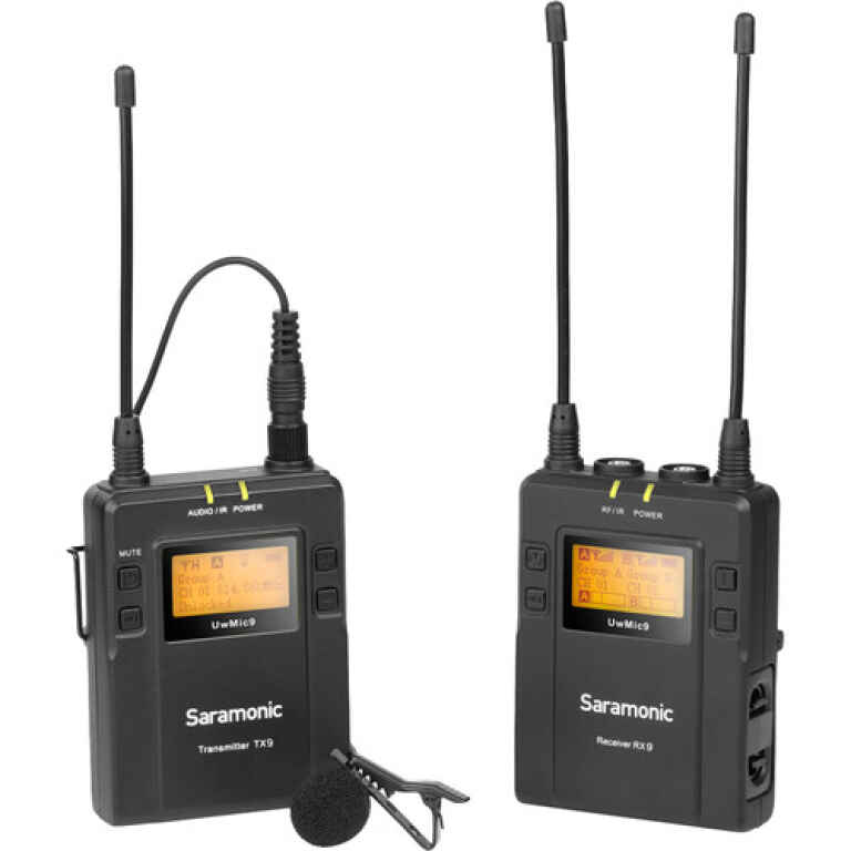 Saramonic UwMic9 Camera-Mount Wireless Omni Lavalier Microphone System - Kenya