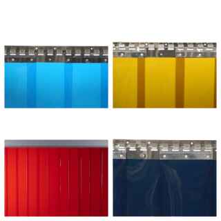 Cut to Length: Colour PVC Curtain Strips