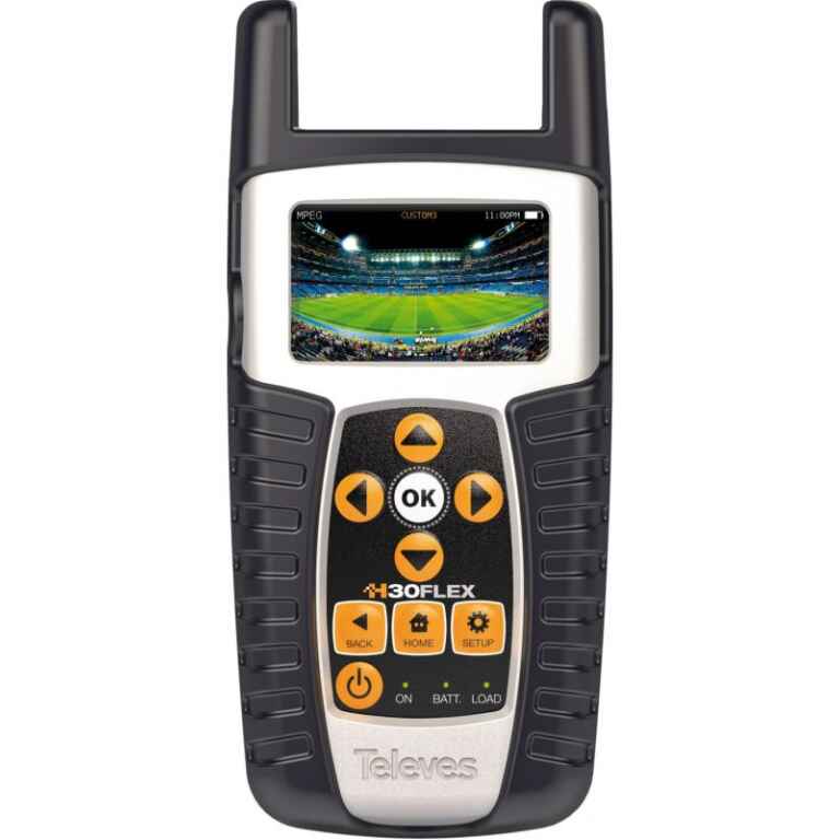 Televes Field meter H30FLEX DVB-S/S2 + DVB-T Carrying Case... - Image 3
