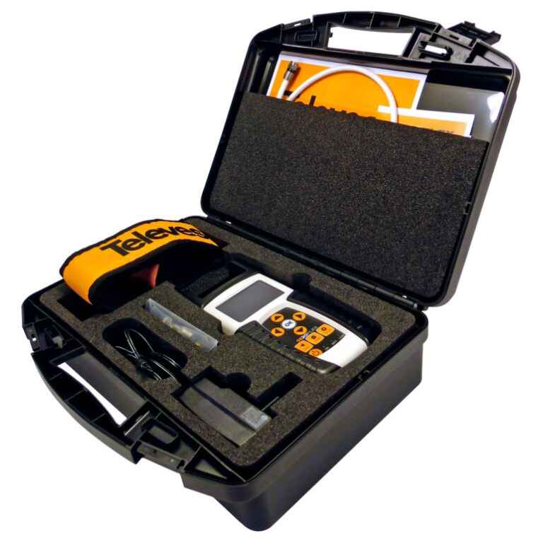 Televes Field meter H30FLEX DVB-S/S2 + DVB-T Carrying Case...