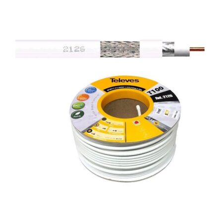 televes t100 coaxial cable t100 pvc cual pvc bl 100m | +254720548999