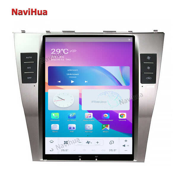 Navihua 12.1 inch Vertical Tesla Car Radio DVD Player Screen Dashboard - For Toyota Prado/Lexus, Android - Kenya