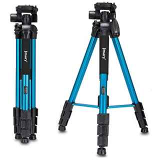 Jmary KP-2234 3-Way Pan Head Aluminium Section Legs Professional Tripod Camera Stand for DSLR Cameras - Kenya