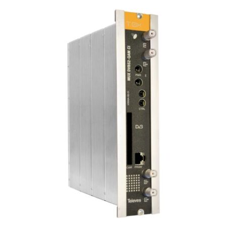 transmodulator with remultiplexing single dvbss2 dvbc qam annex a with ci televes | +254720548999